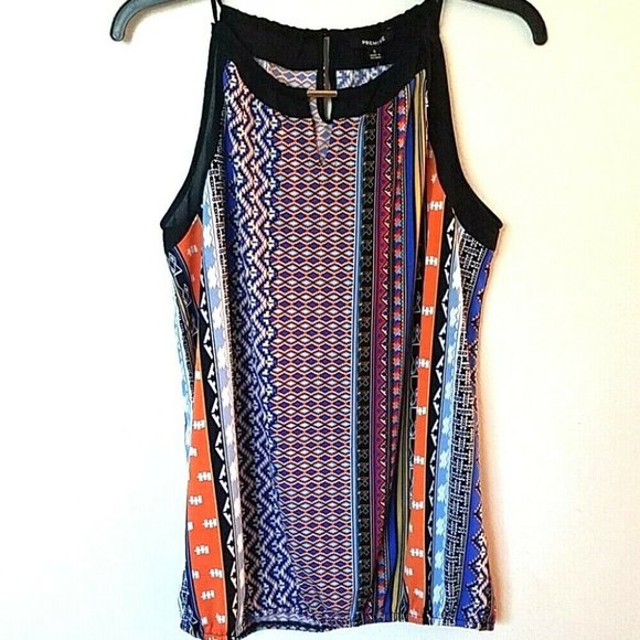Premise Sleeveless Blouse Size S Tank Top New - Picture 7 of 7